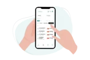 Place orders and track delivery in the app